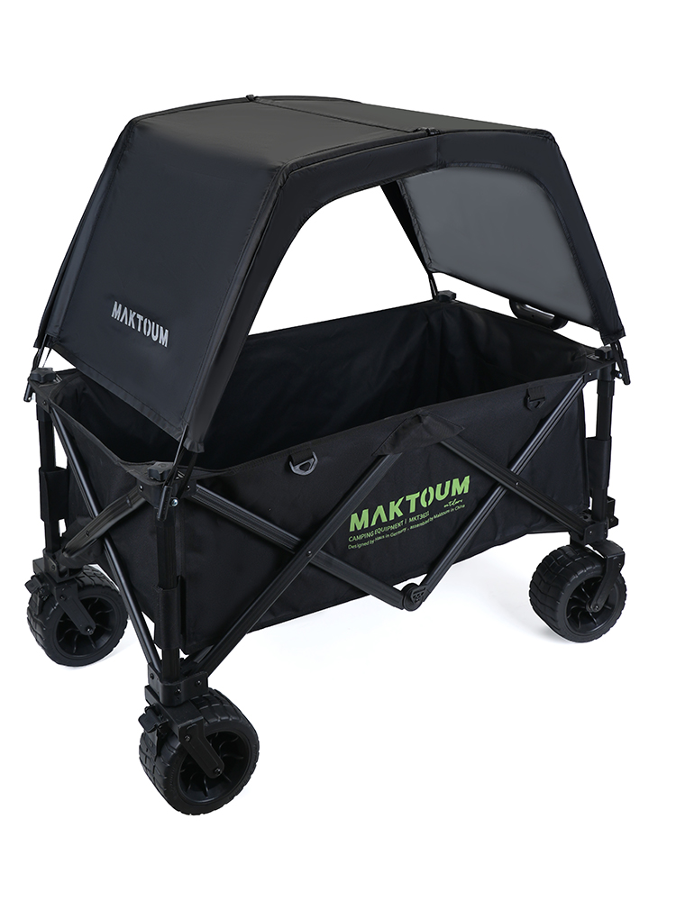 露营车露营手推车铝合金营地车户外折叠推车推车顶棚配件