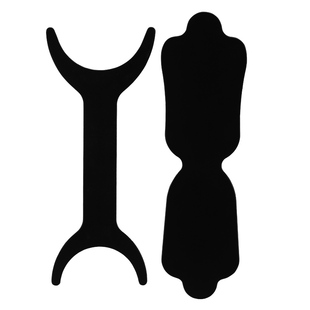 口腔摄影拉勾正畸拍照拉钩无反光板耐高温可塑硅胶牙科黑色背景板