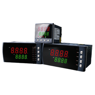 伊莱科单 两 四八多回路数显温度压力流量液位智能数字显示控制仪