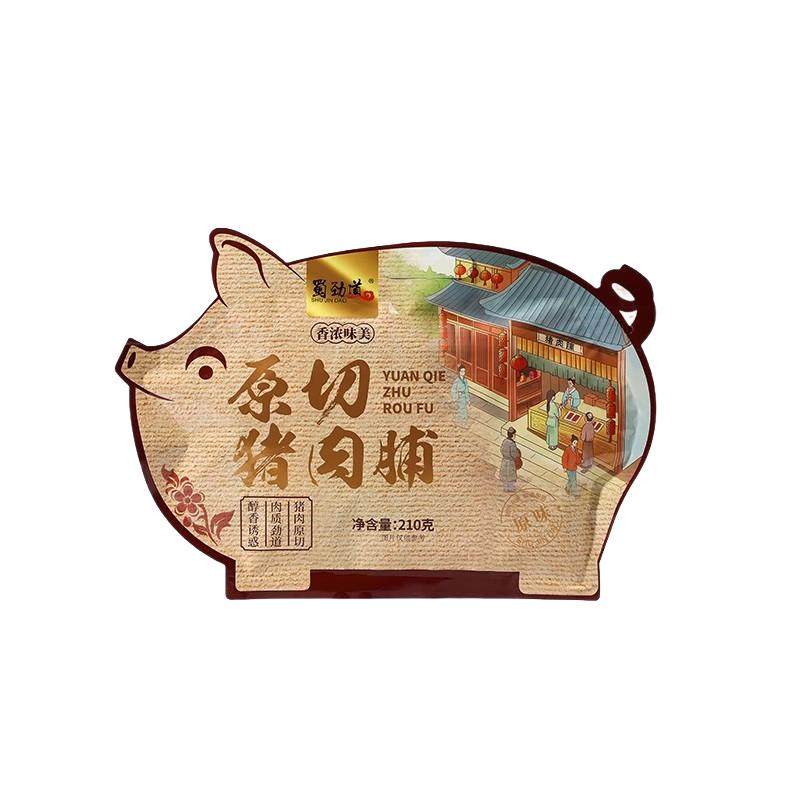 靖江大刀原切猪肉脯超大片蜜汁高蛋白厚切后腿肉猪肉脯解馋零食