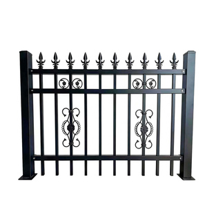 锌钢围墙护栏学校庭院围栏工厂加固隔离栅栏小区别墅院墙栏杆定制