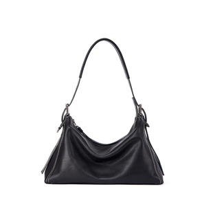 KAISER凯撒植鞣牛皮包包女新款托特包单肩包腋下包hobo包真皮女包