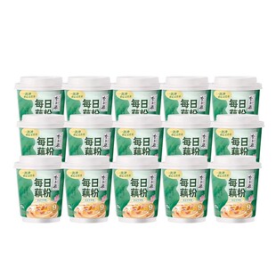 李子柒每日藕粉杯装桂花坚果藕粉莲藕羹营养早餐冲饮即食夜宵食品
