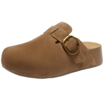 森达包头勃肯鞋女鞋26夏新款商场同款休闲厚底外穿拖鞋凉拖4ZW30