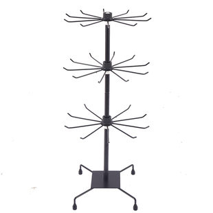 桌面旋转项链手链袜子手套架手机壳汽车挂件小饰品展示挂架子落地