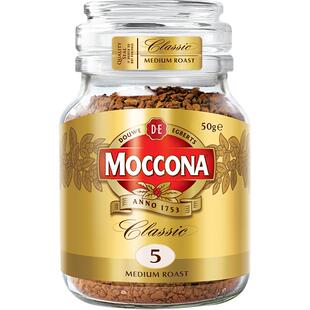 【百亿补贴】摩可纳moccona咖啡速溶黑咖啡美式冻干烘焙中度50g