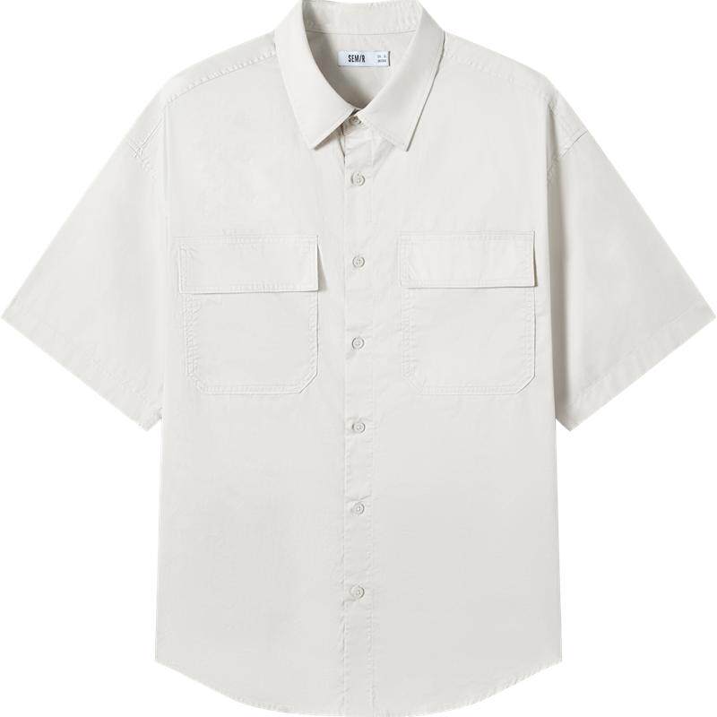 森马短袖T恤男装纯棉衬衣