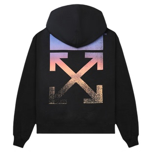 OFF-WHITE™ 情侣装新款宽松连帽卫衣连帽衫