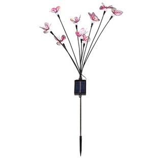 太阳能蝴蝶萤火虫灯户外防水地插草坪灯庭院花园彩灯景观装饰灯