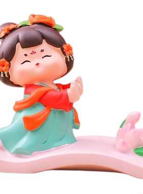 洛阳文创唐朝仕女手机支架纪念品
