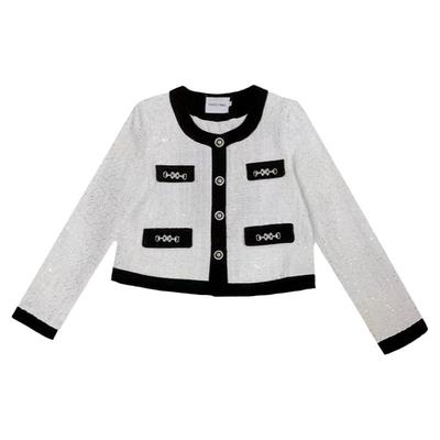 小香风短款名媛时尚气质外套