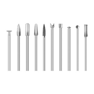 木雕刀头电动木工雕刻刀木头雕刻根雕核雕打磨铣刀钻头牙机雕刻刀