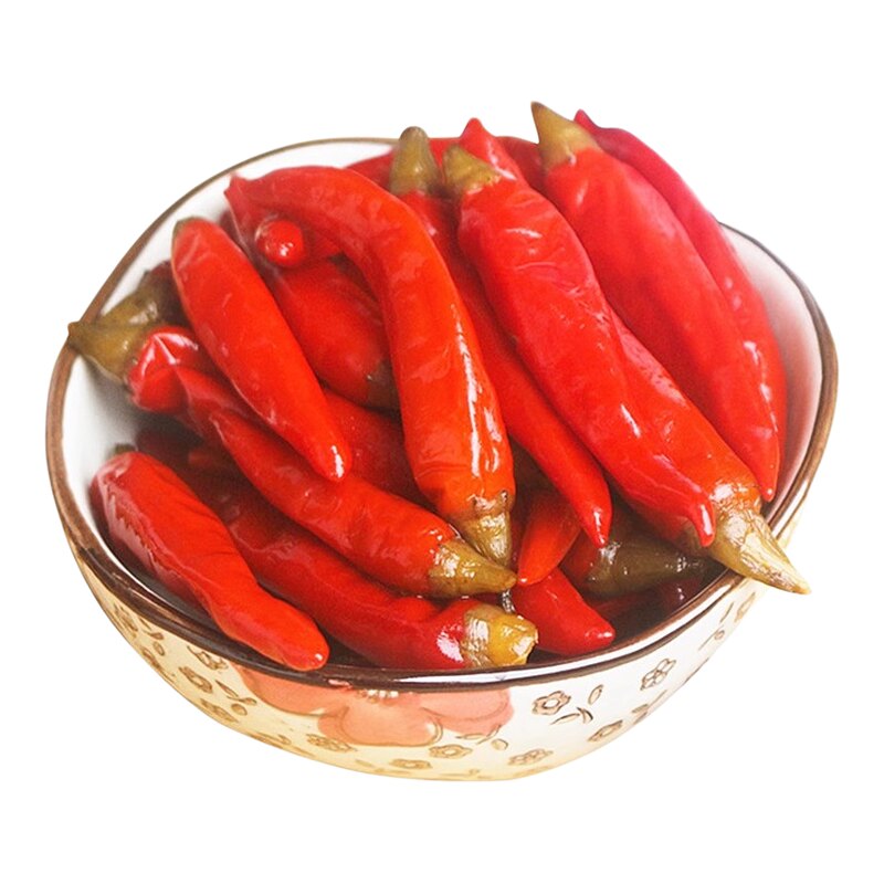 老坛泡菜原坛母水红米椒12.5千克