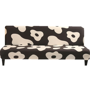 弹力通用折叠沙发床套罩无扶手梳化垫巾盖布简易沙发套罩全包万能