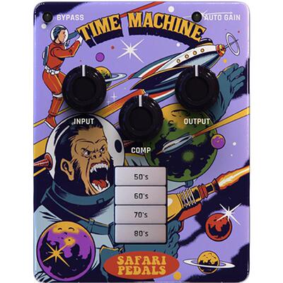 Safari Pedals Time Machine复古模拟压缩饱和效果插件Win/Mac