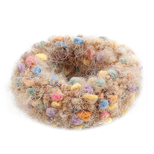 秋冬新品彩色人气发圈日韩气质高弹力加粗头绳扎头发皮筋马尾发绳