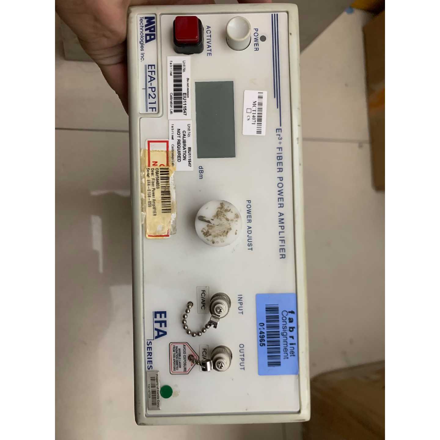 议价MPB EFA-P21F光功率放大器