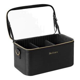 化妆包大容量便携外出带镜子化妆箱专业跟妆师手提旅行化妆品收纳