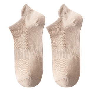 大码袜子女41一43码夏季薄款纯棉短袜40运动防臭加肥加大号44船袜