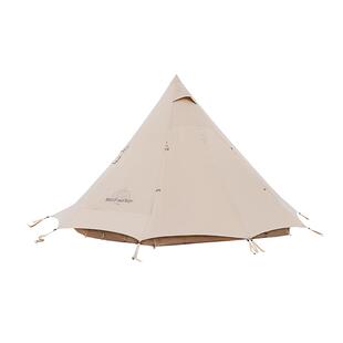 WOLFWALKER狼行者金字塔帐篷户外露营野外野营加厚印第安轻奢棉布