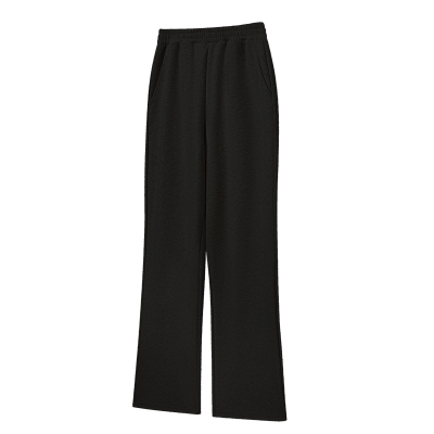 AFTERGLOW通勤微喇四季显腿长休闲卫裤 运动健身舒适春夏针织裤