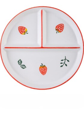 陶瓷创意分格饭盘餐具