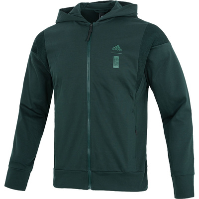 Adidas/阿迪达斯官方正品当季新款男子跑步运动连帽外套HM2957