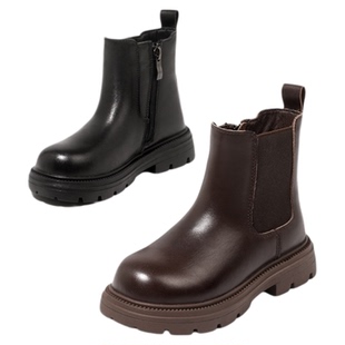 奥康童鞋女童马丁靴2025冬季新款时尚女孩小短靴洋气女宝防滑靴子