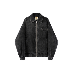 【限时清仓】威廉福克斯冬季灯芯绒羽绒服休闲宽松保暖外套夹克男