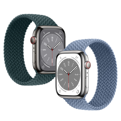 applewatch8表带编织单圈