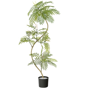 仿真绿植蓝花楹高端轻奢室内客厅装饰花仿生假植物大型落地盆栽树