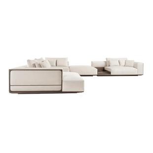 【至臻系列】芬纳维亚 Boyd博伊德 设计师奢华真皮沙发 别墅大宅