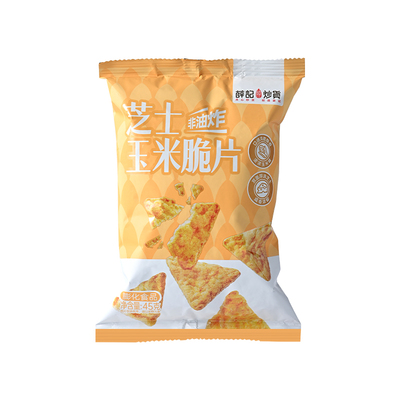 【88元任选12件】薛记炒货 芝士味海苔味玉米脆片45g*2袋酥脆零食