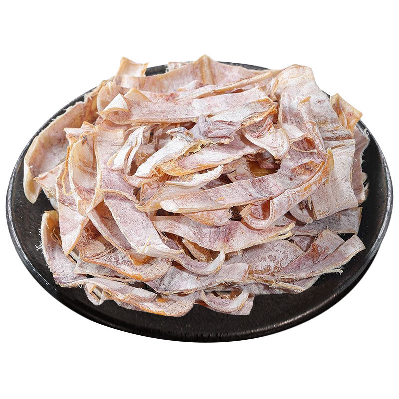 芥末鱿鱼干开袋即食手撕鱿鱼丝