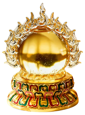 琉璃七彩莲花佛台供灯长明灯