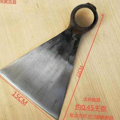 锻打汽车连杆加厚农用锄头除草刨树根树坑挖笋锰钢锰钢锄头新款