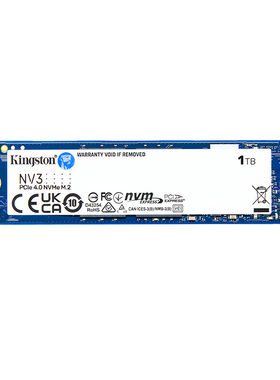 金士顿NV3 500G 1TB 2TB PCIE4.0台式机M.2 SSD固态硬盘NVME