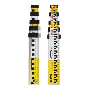 加厚5米塔尺3五米7米标尺铝合金测高尺水准仪水准标高测量尺工具