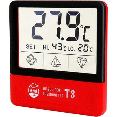 老渔匠鱼缸温度显示屏水族专用