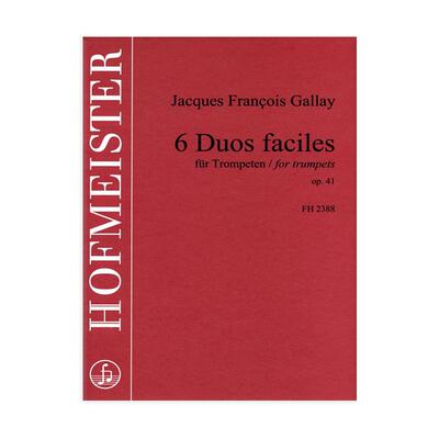 嘎赖六首简易二重奏OP41两支小号