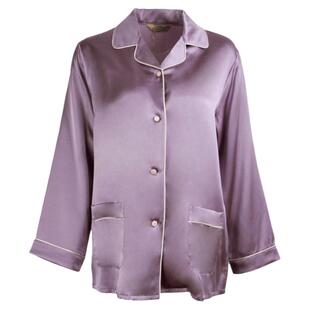 美标官方旗舰店真丝睡衣女重磅100%桑蚕丝春秋长袖套装家居服