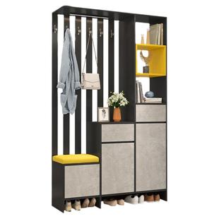 进门门厅柜鞋柜玄关柜客厅入户屏风隔断间厅柜简约现代挂衣帽柜架
