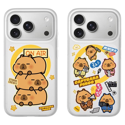 影视飓风×卡皮巴拉联名17手机壳Pan's  iPhone17Pro&ProMax私模IML叠层防摔苹果手机壳