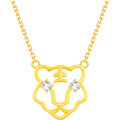 simplejoys新年虎虎生威银项链