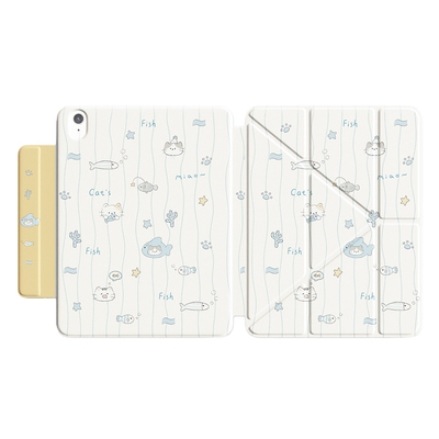 适用iPad磁吸可旋转防弯保护壳