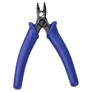 新款夹定位珠专用钳深蓝色碳钢钳子 diy手工制作首饰珠宝饰品工具