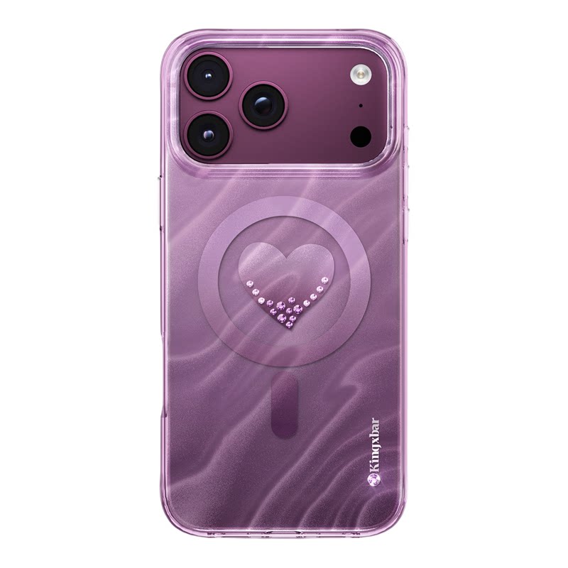 【18上新】金缔斯苹果18ProMax手机壳新款气囊防摔iPhone18pm磁吸17Pro官ip保护外壳高级紫色新品镶钻礼盒