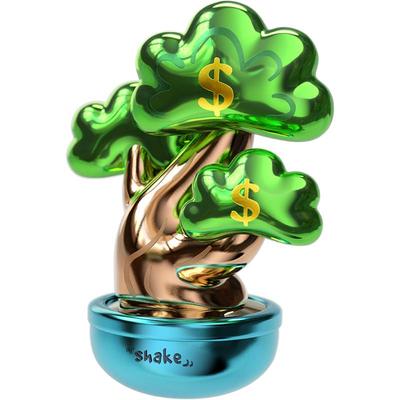 popsunday摇钱树摆件开业礼物