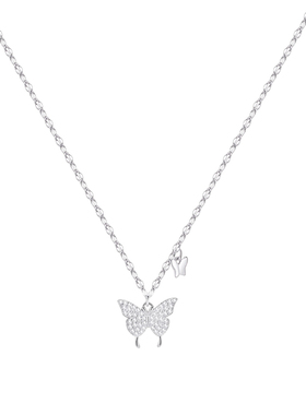 仙女的象征「闪耀蝴蝶」项链