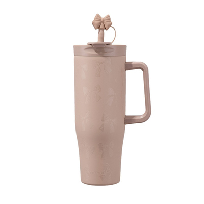 SITARAYURI新品大容量双饮冰霸保温杯高颜值女生吸管咖啡车载水杯